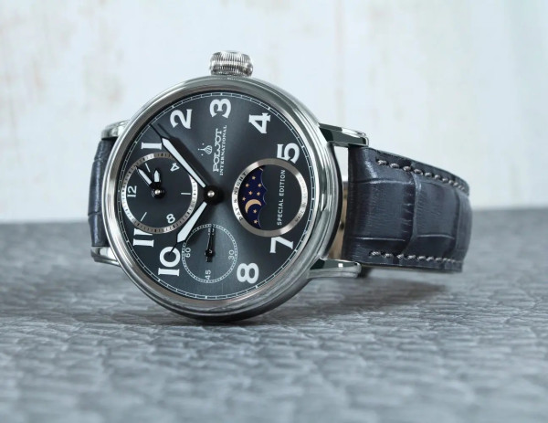 Часовник POLJOT INTERNATIONAL DOUBLETIMER 43MM LIMITED EDITION 300PIECES