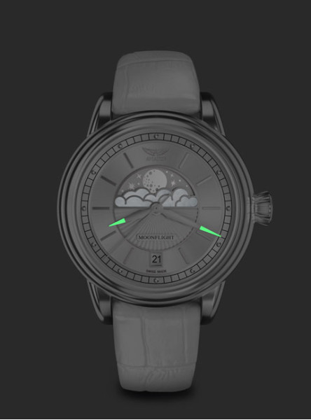 ЧАСОВНИК AVIATOR DOUGLAS MOONFLIGHT 36MM