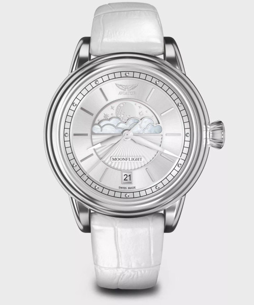 ЧАСОВНИК AVIATOR DOUGLAS MOONFLIGHT 36MM