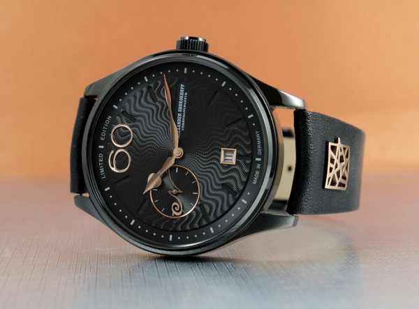 Часовник ALEKSANDER SHOROKHOFF NEVA BLACK 43,5MM LIMITED EDITION