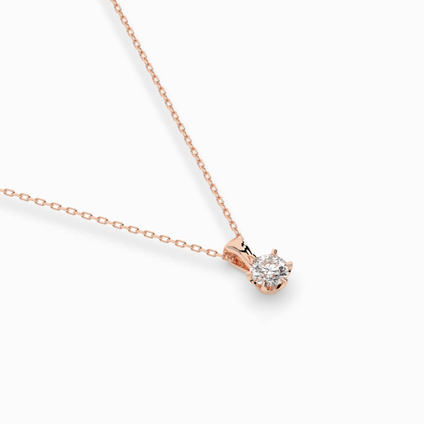 CARA Златно колие с диамант 0,30 ct GIA сертификат K104-10004R