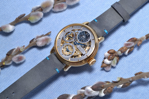 Часовник POLJOT INTERNATIONAL GLOBETROTTER HAND 43MM LIMITED EDITION 300PIECES