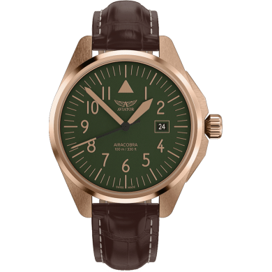 ЧАСОВНИК  AVIATOR AIRACOBRA TYPE A 42.8MM