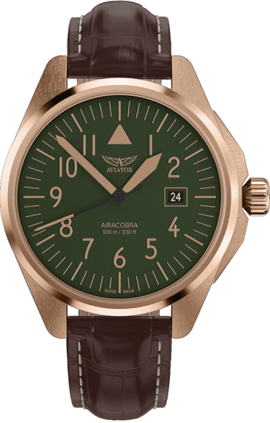 ЧАСОВНИК  AVIATOR AIRACOBRA TYPE A 42.8MM