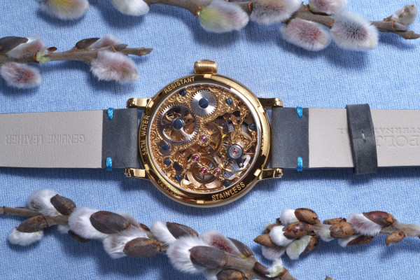 Часовник POLJOT INTERNATIONAL GLOBETROTTER HAND 43MM LIMITED EDITION 300PIECES