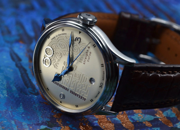 Часовник ALEXANDER SHOROKHOFF STRAIGHT & CURVE 39.5MM LIMITED EDITION 30PCS