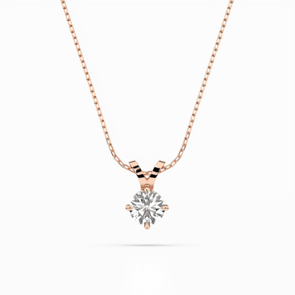 CARA Златно колие с диамант 0,40 ct GIA сертификат K104-10037R