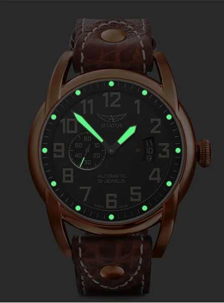 ЧАСОВНИК AVIATOR BRISTOL SCOUT 46MM