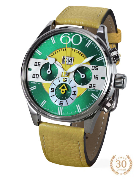 Часовник ALEXANDER SHOROKHOFF BIG DATE CHRONO 43.5MM LIMITED EDITION