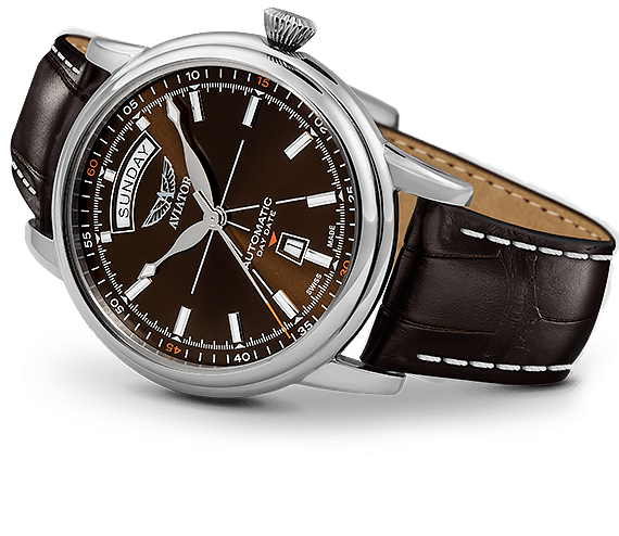 ЧАСОВНИК AVIATOR DOUGLAS DAY-DATE 45MM