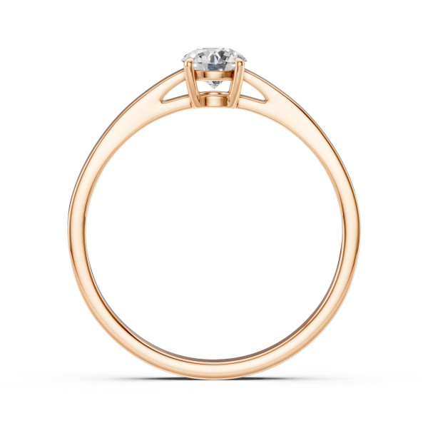 CARA Златен пръстен с диамант 0.35 ct GIA сертификат K101-10012Y