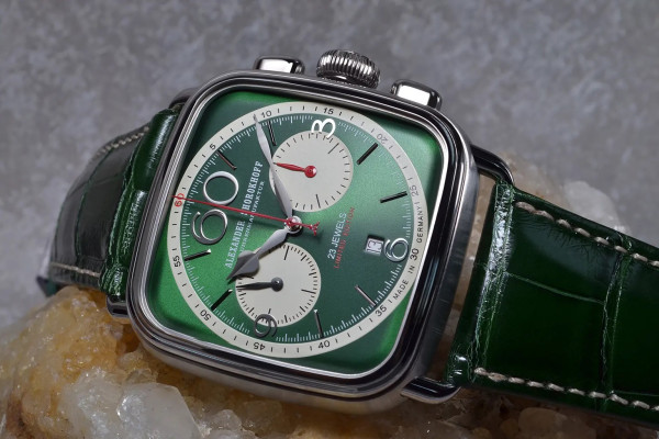 Часовник ALEXANDER SHOROKHOFF SQUARE&ROUND 44.5MM LIMITED EDITION 30PIECES