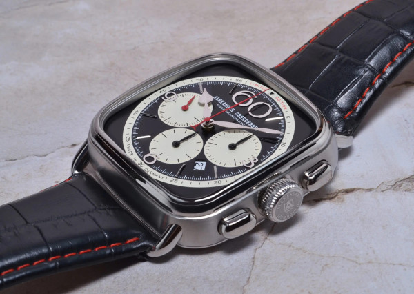 Часовник ALEXANDER SHOROKHOFF SQUARE&ROUND 44.5MM LIMITED EDITION 30PIECES