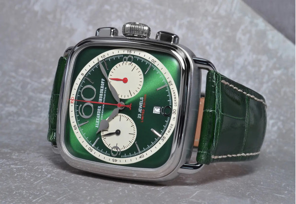 Часовник ALEXANDER SHOROKHOFF SQUARE&ROUND 44.5MM LIMITED EDITION 30PIECES