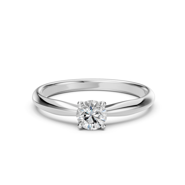 CARA Златен пръстен с диамант 0.50 ct GIA сертификат K101-10021W