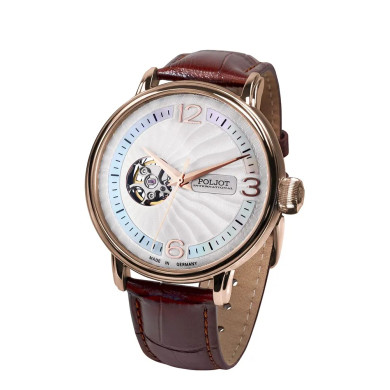 Часовник POLJOT INTERNATIONAL Jaros Open Heart 42MM LIMITED EDITION 100PCS