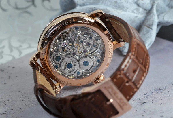 Часовник POLJOT INTERNATIONAL TOURBILLON SKELETON 43MM LIMITED EDITION 250PIECE