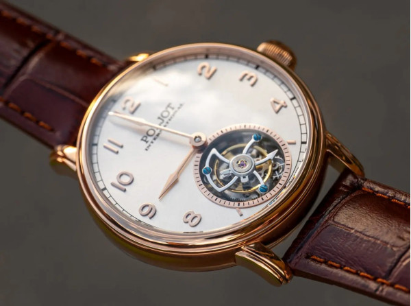 Часовник POLJOT INTERNATIONAL TOURBILLON 42MM LIMITED EDITION 100PCS