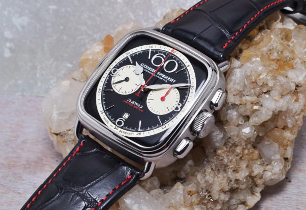 Часовник ALEXANDER SHOROKHOFF SQUARE&ROUND 44.5MM LIMITED EDITION 30PIECES