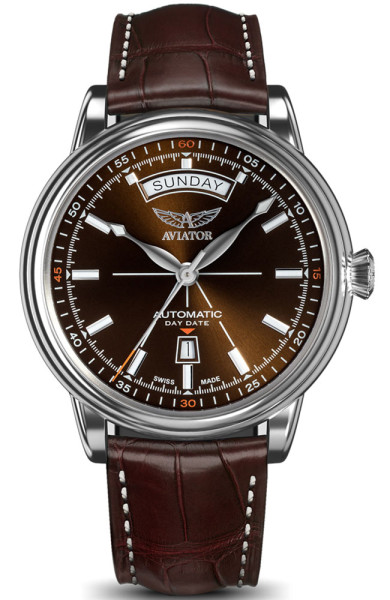 ЧАСОВНИК AVIATOR DOUGLAS DAY-DATE 45MM