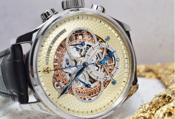 Часовник ALEXANDER SHOROKHOFF CHRONO REGULATOR 43.5MM LIMITED EDITION 68PIECES