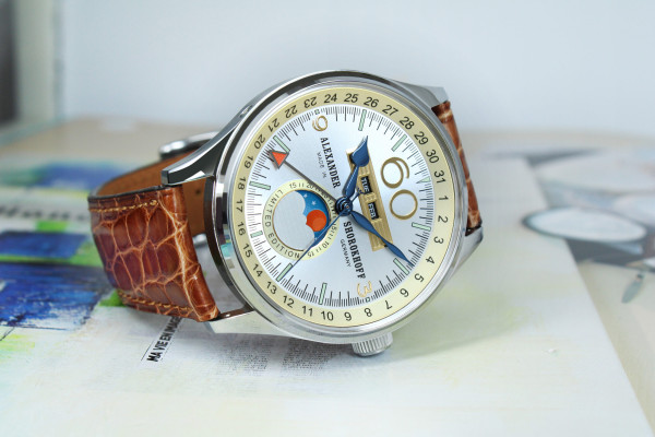 Часовник ALEXANDER SHOROKHOFF FULL CALENDAR MERKUR 2  43.5MM LIMITED EDITION 31PCS