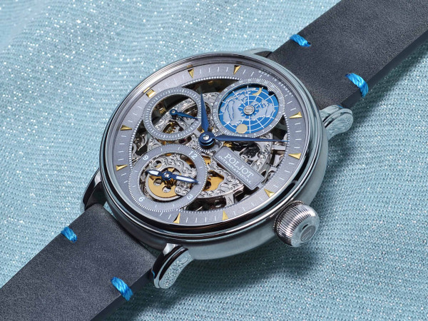 Часовник POLJOT INTERNATIONAL GLOBETROTTER 43MM LIMITED EDITION 300PIECES