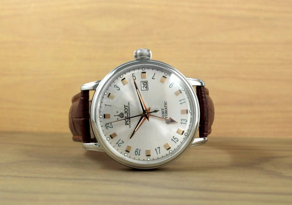 Часовник POLJOT INTERNATIONAL JAROS GMT  42MM