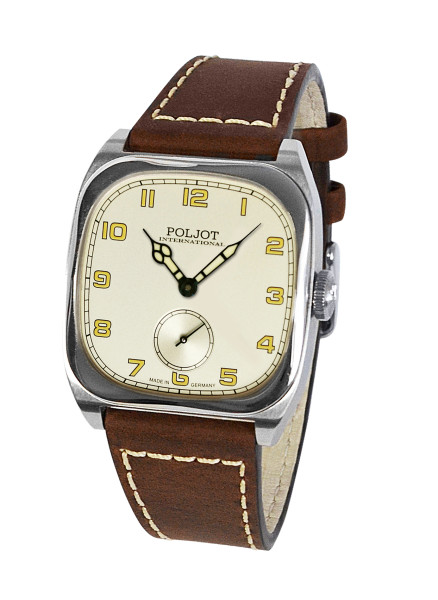 Часовник POLJOT INTERNATIONAL BOLSHOI VINTAGE 38.5X38.5MM