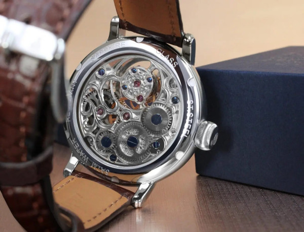 Часовник POLJOT INTERNATIONAL TOURBILLON SKELETON OSEM 43MM LIMITED EDITION 100PS