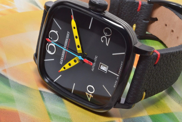 Часовник ALEXANDER SHOROKHOFF KANDY CRAZY HANDS 41X41MM LIMITED EDITION 30PCS