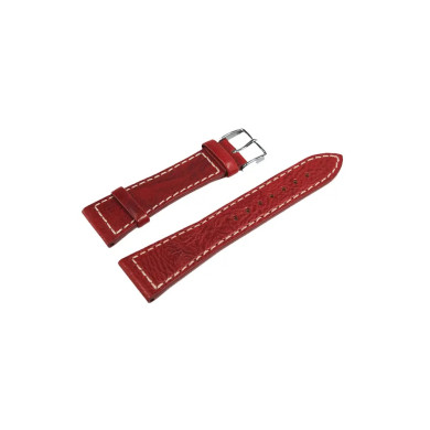 VINTAGE LOOK CALFSKIN WATCH STRAP