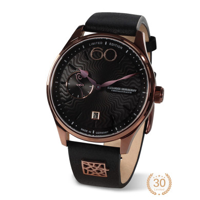 Часовник ALEKSANDER SHOROKHOFF NEVA BROWN 43.5MM LIMITED EDITION