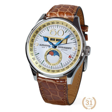 Часовник ALEXANDER SHOROKHOFF FULL CALENDAR MERKUR 2  43.5MM LIMITED EDITION 31PCS