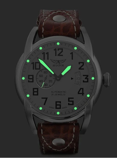 ЧАСОВНИК AVIATOR BRISTOL SCOUT 46MM