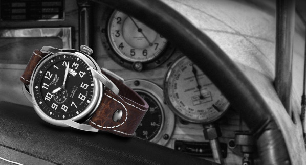 ЧАСОВНИК  AVIATOR BRISTOL SCOUT 46MM