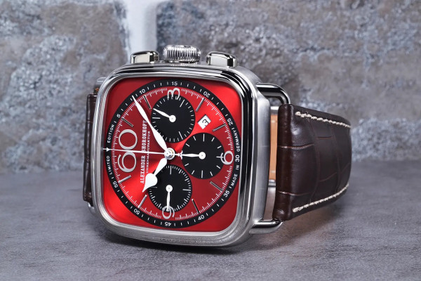 Часовник ALEXANDER SHOROKHOFF SQUARE&ROUND 44.5MM LIMITED EDITION 30PIECES ***