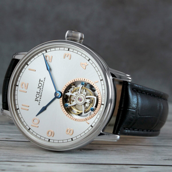 Часовник POLJOT INTERNATIONAL TOURBILLON 42MM LIMITED EDITION 100PCS