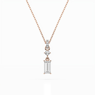 CARA Златно колие с диаманти 0,04+0,32 ct GIA сертификат K104-10071/3R (0,30)