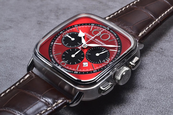 Часовник ALEXANDER SHOROKHOFF SQUARE&ROUND 44.5MM LIMITED EDITION 30PIECES ***