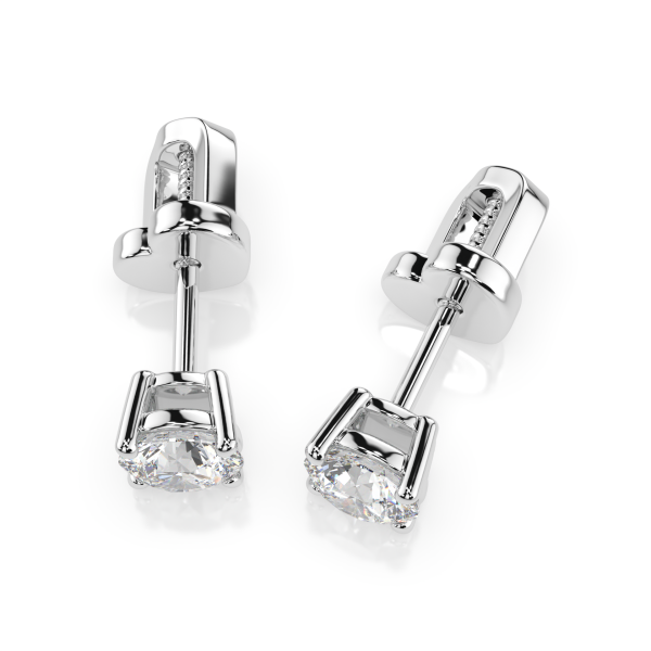 CARA Златни обеци с GIA сертифицирани диаманти K102-10012W