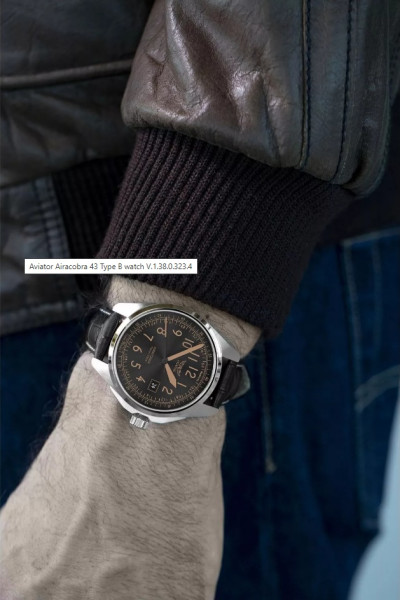 ЧАСОВНИК AVIATOR AIRACOBRA TYPE B 42.8MM