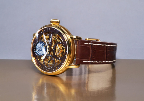 Часовник POLJOT INTERNATIONAL GLOBETROTTER 43MM LIMITED EDITION 300PIECES