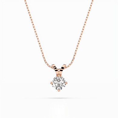 CARA Златно колие с диамант 0,30 ct GIA сертификат K104-10037R