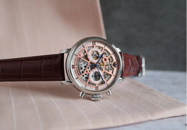 Часовник POLJOT INTERNATIONAL CHRONOGRAPH NICOLAI II SKELETON 43MM LIMITED EDITION 100PCS