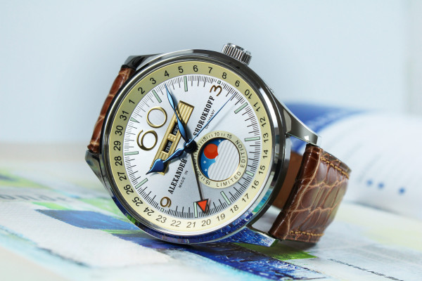Часовник ALEXANDER SHOROKHOFF FULL CALENDAR MERKUR 2  43.5MM LIMITED EDITION 31PCS