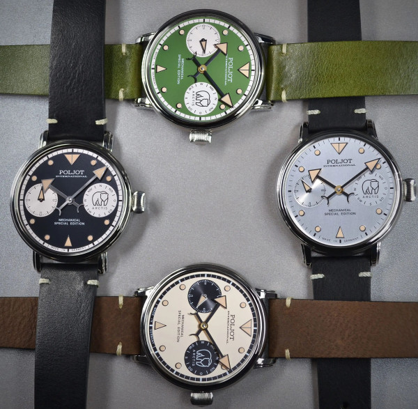 Часовник POLJOT INTERNATIONAL ARCTIS 43MM LIMITED EDITION 100PIECES