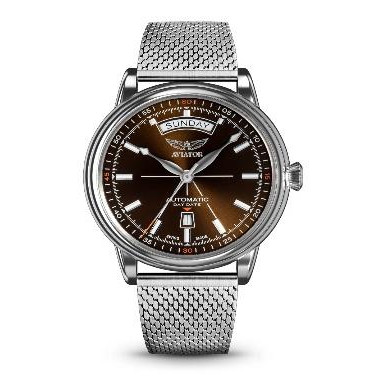 ЧАСОВНИК AVIATOR DOUGLAS DAY-DATE 45MM