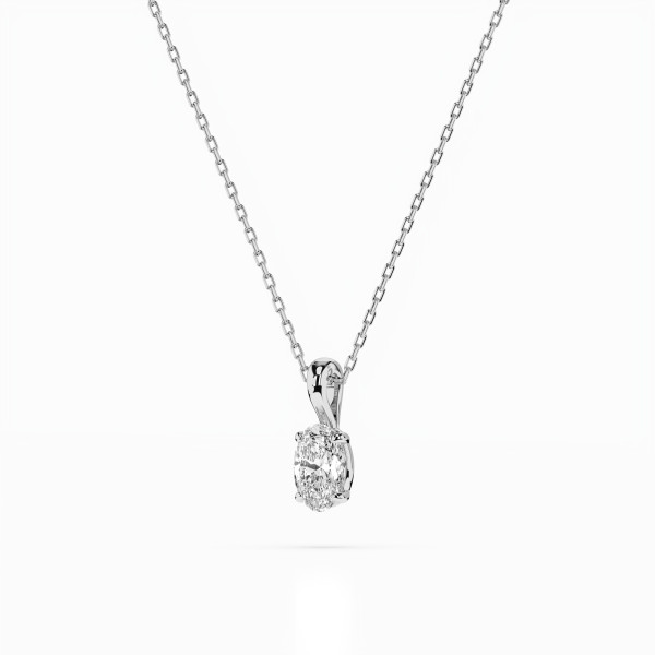 CARA Златно колие с диамант 0,30 ct GIA сертификат K104-10069W OV