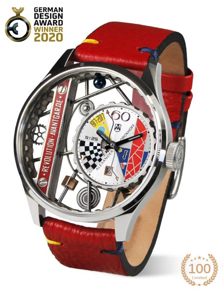 Часовник ALEXANDER SHOROKHOFF REVOLUTION 43.5MM LIMITED EDITION 100 PCS